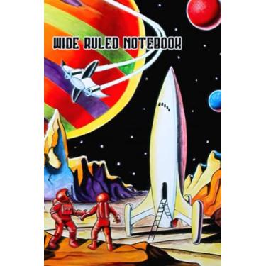 Imagem de Wide Ruled Notebook: Everything With Easy New Running Worlds Line Strange Ideas, Humorous Handbook 110 Pages, Size At 6 "x 9"