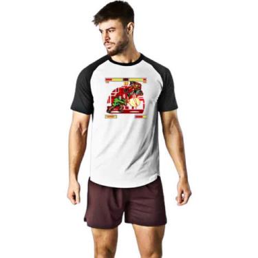 Imagem de Camiseta Raglan Freddy x Jason Street Fighter - Alearts, GG