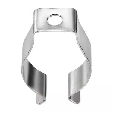 Imagem de 100x Abraçadeira Presilha Aço P/ Lâmpadas Tubulares Led T8