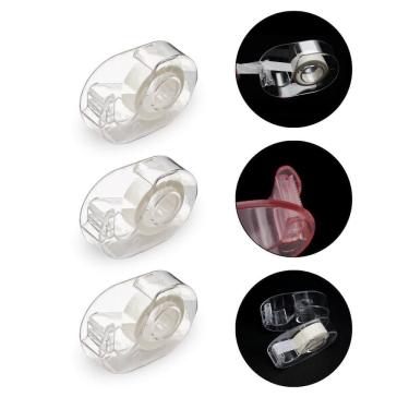 Imagem de Kit 3 Porta Fita Adesiva Suporte Durex Dispenser Pequeno