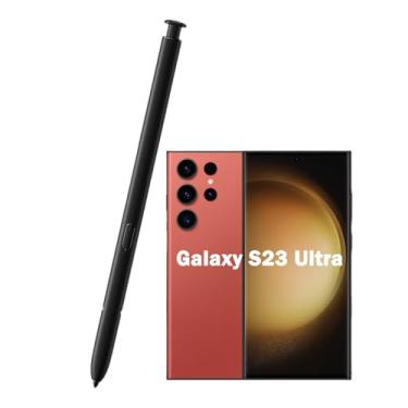 Imagem de Caneta de substituição para Galaxy S23 Ultra para Samsung Galaxy S23 Ultra 5G, S23 Ultra S Pen Galaxy S23 Ultra Stylus S, sem Bluetooth (preto fosco)