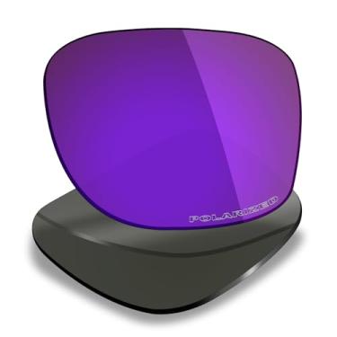 Imagem de Mryok Lentes de reposição ultra polarizadas compatíveis com Oakley Crosslink Zero OX8076 56 mm - Roxo plasma