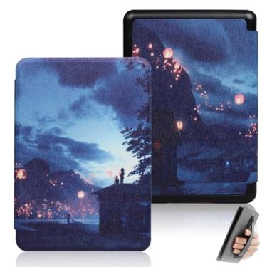 Imagem de GUKSRASO Capa para Kindle 11ª Geração 2024/2022 (6", Modelo: C2V2L3/RS23CV) - com Função Automática de Dormir/Despertar e Alça de Mão