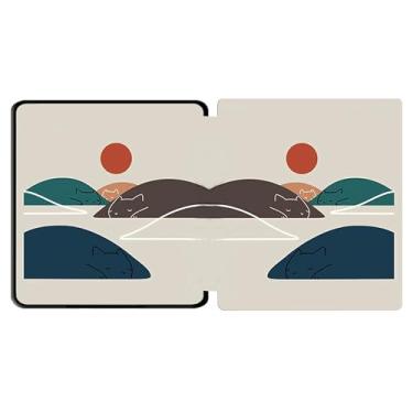 Imagem de Yzlvigrous Capa para Kindle Oasis 9/10ª Geração 2017/2019, Tampa de Casca Traseira TPU de 7 Polegadas com Recurso de Vigília do Sono Automático, Modelo: CW24WI/S8IN4O