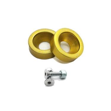 Imagem de Kit Parafuso E Arruela De Placa Decorativo - Verde Claro - Shieldmotor