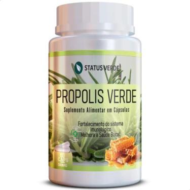 Imagem de Própolis Verde Puro 500mg 60 Cáps - Suplemento Natural