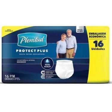 Imagem de Roupa Íntima Descartável C/16 unidades PLENITUD PROTECT PLUS, P/M