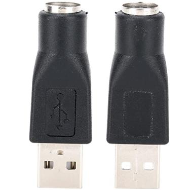 Imagem de Conversor Adaptador USB para PS/2 de 5 Peças para Teclado e Mouse Com Interface PS/2