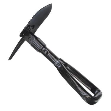 Imagem de Pá com Picareta Nautika - Aço Revestido, Dobrável, 40cm/17cm