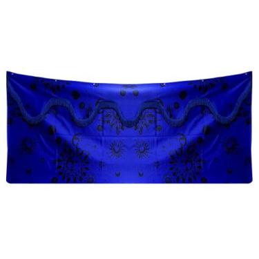 Imagem de Cortina cetim traseira cabine caminhão volvo vm nh fm fh - RANCHAO ACE