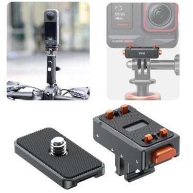 Imagem de Coyktonty Suporte de liberação rápida para INSTA360 Ace Pro/Ace/ONE X4/ONE X3/ONE X2/Gopro Hero 12, adaptador magnético de liga de alumínio, suporte adaptador de liberação rápida