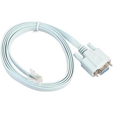 Imagem de Cabo Console Serial DB9 Fêmea x RJ45 1,50m Cisco Huawei ZTE - Cable