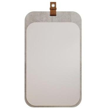 Imagem de Espelheira Para Banheiro Monet 48 Cm Mdf Cimento - MGM