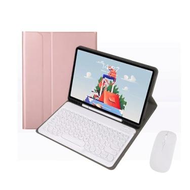 Imagem de Capa Para iPad 10ª Geração /11ª Geração 10.9pol com Teclado Redondo e Mouse