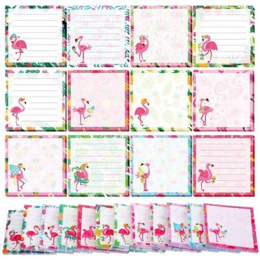 Imagem de Sticky Notes Handepo Dog Flamingo, 600 folhas, pacote com 12