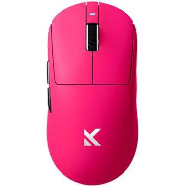 Imagem de Mouse para jogos MCHOSE A7 Ultra Wireless Esports, sem fio/com fio Dual 8K Polling, 42.000 DPI, sensor óptico PAW3950, 59 g leve, 5 botões programáveis, bateria de 130 horas, para PC e Mac - Magenta