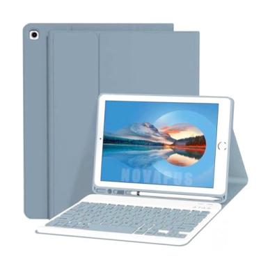 Imagem de Capa De Teclado Sem Fio Bluetooth Para Samsung Tab S7/s8