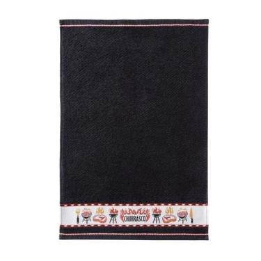 Imagem de Pano de Prato Felpudo Jacquard Vida 45x70cm Dohler, Churrasco