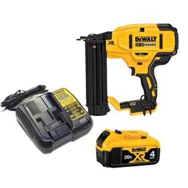 Imagem de Pinador Brushless 18ga 20v Com Bateria 4ah XR Dcn680 Dewalt