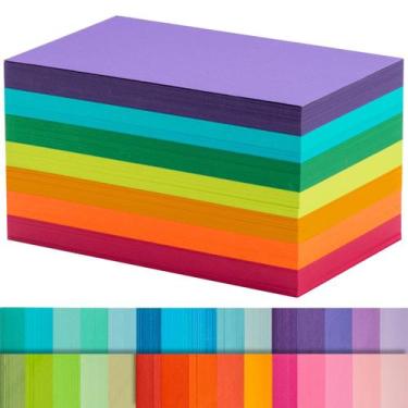Imagem de Cartões de índice Magecubiku 301 unidades, 7,6 x 12,7 cm, 178 g/m², pe