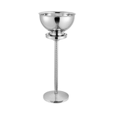 Imagem de Baldes de gelo de luxo para vinho de chão para bar doméstico, cerveja gelada, champanhe e (prata)