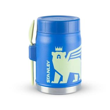 Imagem de Pote Térmico Stanley Com Garfolher Kids Infantil Youth | 414ml Iris