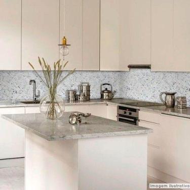 Imagem de Papel de Parede Lavavel para Banheiro Cozinha Revestimento Brilho Bran