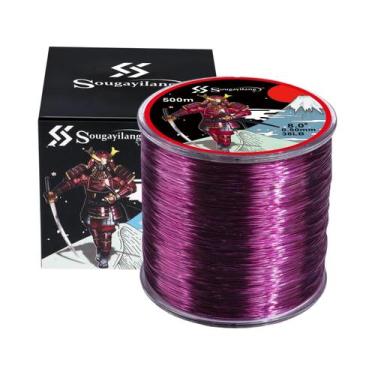 Imagem de Linha De Pesca De Nylon Super Forte Sougayilang 7-38lb 500M Com Revest