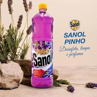 Imagem de Desinfetante pinho sanol lavanda 500ml 2106