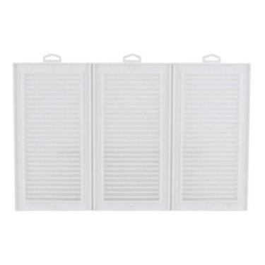 Imagem de Grade Ventilacao Superfície Pvc 54x34cm Sem Tela Westaflex