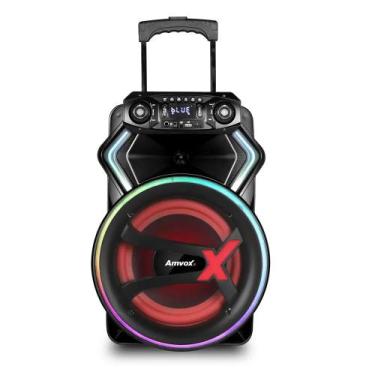 Imagem de Caixa de som amvox 650w rms aca 650 gladiador x preto bivolt