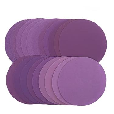 Imagem de SHENGANG Discos de lixar gancho e laço de 6 polegadas 60-10000 lixa de grão 150 mm para lixadeira orbital aleatória carpintaria carro de metal automotivo, 3000 grãos, 25 peças