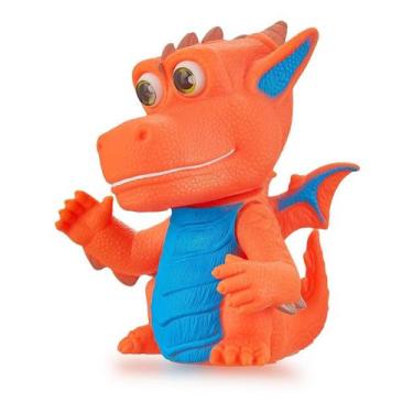 Imagem de Dinossauro Dragon Toy Vinil Macio 877 - Adijomar