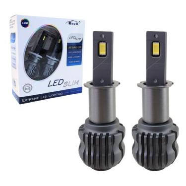 Imagem de Lampada de led para farol ray-x slim h3 50w o par 12 e 24v