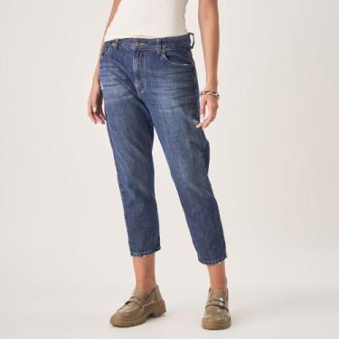 Imagem de Calça Jeans Mom Capri Cintura Alta - Bloom, Jeans, 44