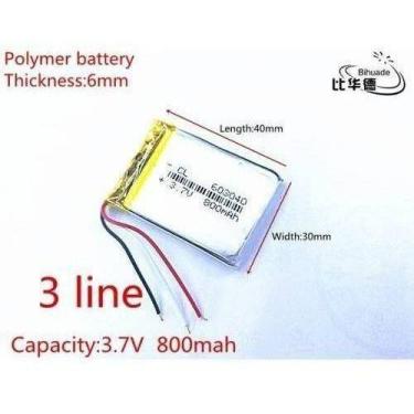 Imagem de Bateria 800 Mah  3.7v  Com 3 Fios Turtle Beach - bgb