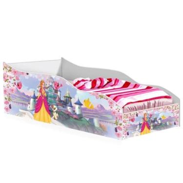 Imagem de Cama Solteiro Gabrielli Princesa MDF/MDP 45x92x194cm