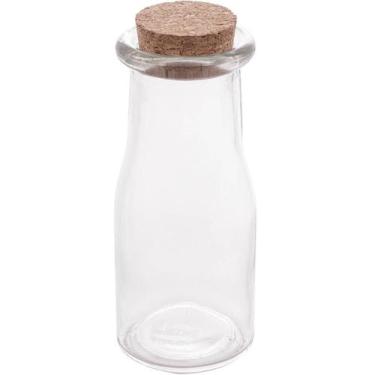 Imagem de Porta Tempero de Vidro 200ml com Tampa de Rolha Lyor para Decorar e Gu