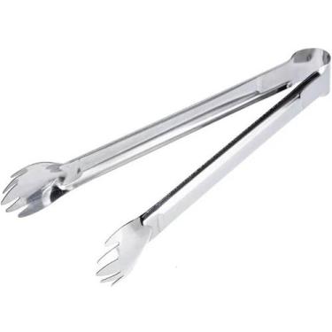 Imagem de 2 Pegadores Inox Multiuso Weck 18cm Carnes Gelo Frutas Frios Buffet Se