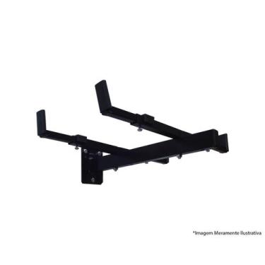 Imagem de Suporte Forno Microondas Preto Brasforma Sbr3.4