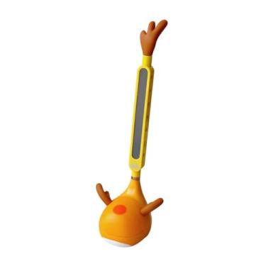 Imagem de MERIGLARE Instrumento eletrônico sintetizador portátil brinquedo pré-escolar brinquedos diversão mágica música toque sensível para adultos crianças presente, Laranja