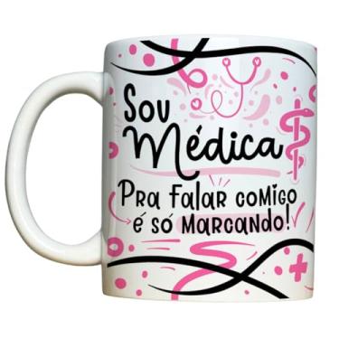 Imagem de Caneca Médica Medicina Feminina Divertida