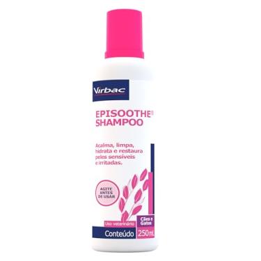 Imagem de Virbac Episoothe Shampoo Tratamento Peles Sensíveis e Irritadas para Cães e Gatos 250 mL