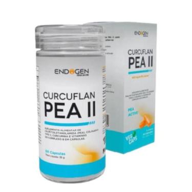 Imagem de Curcuflan Pea Il (palmitoiletanolamida) 60 Caps Veg Sabor Sem Sabor - 