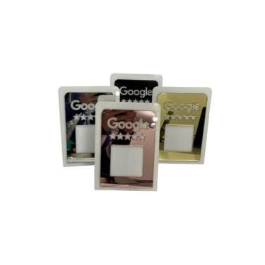 Imagem de Display/Placa de Balcão Avaliação - QR Code Personalizado - Sericell, 