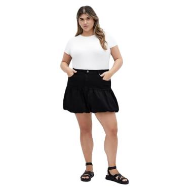 Imagem de City Chic Saia feminina plus size - Maisy, Preto, 46
