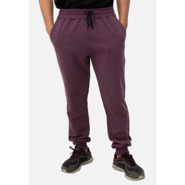 Imagem de Calça Moletom Jogger Masculina 4458 - Konciny confecções, Beringela, M