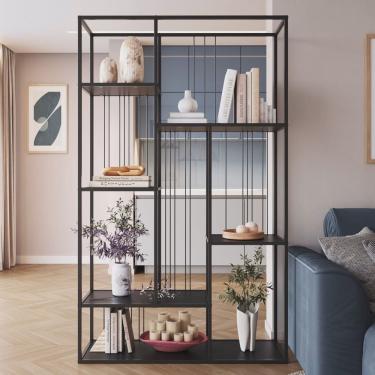 Imagem de Estante para Livros 5 Prateleiras 202cmx122cm Málaga Yescasa