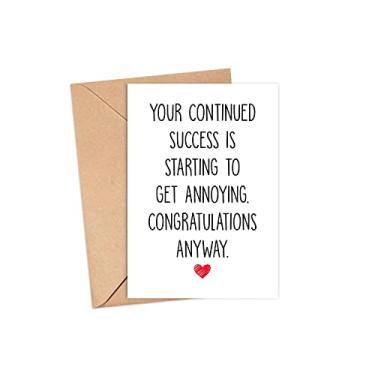 Imagem de Emily gift Cartão de parabéns engraçado - cartão de trabalho novo engraçado - formatura - exames - promoção de trabalho - bem feito - cartão de parabéns