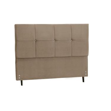 Imagem de Cabeceira Casal 144 Cm New Paris  New Foam para Cama Box Estofada 